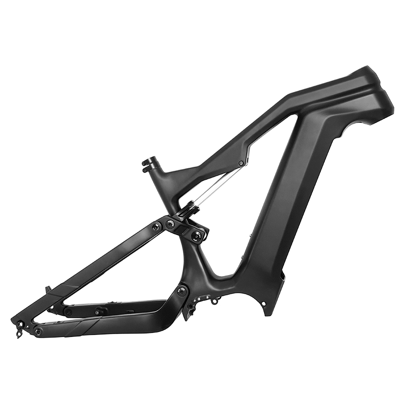 Motor Bafang M620 con marco EMTB gordo de fibra de carbono de suspensión completa