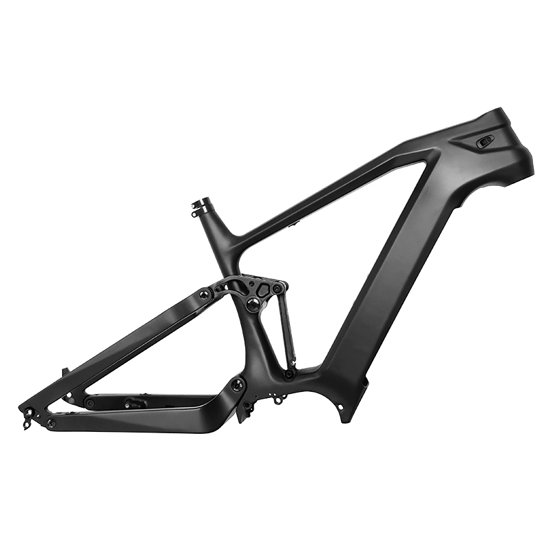 marco gordo eléctrico de la bici de la fibra de carbono de la suspensión completa 29er Fit Bafang Motor M620